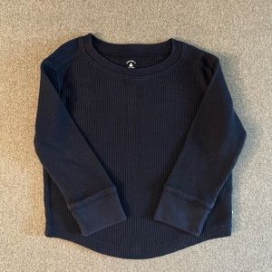 Toddler Boy Sweater, Gap Factory, Size 18-24 months, Navy color.